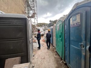 Baños portátiles para obras