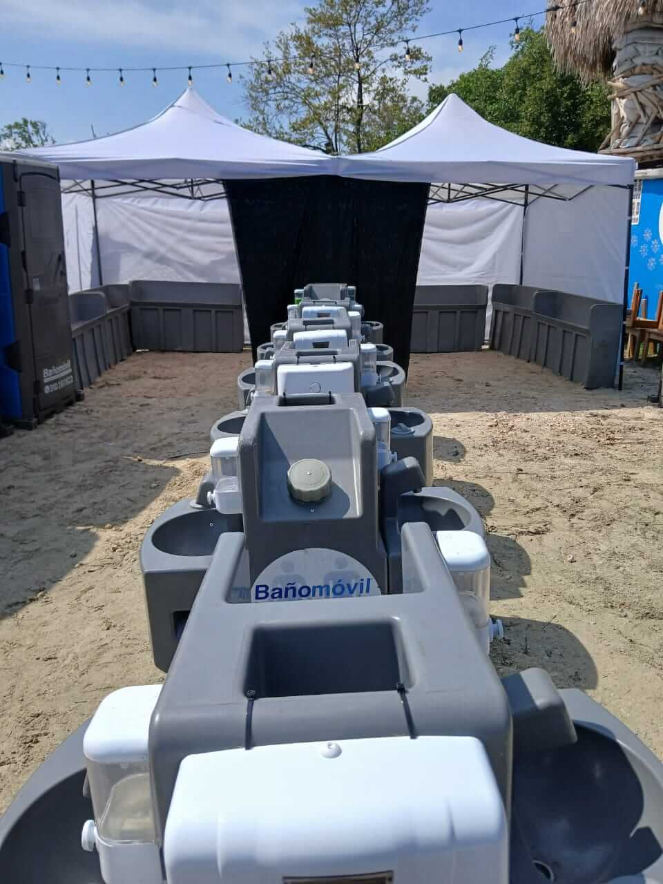 Lavamanos dobles moviles Lavamanos dobles moviles