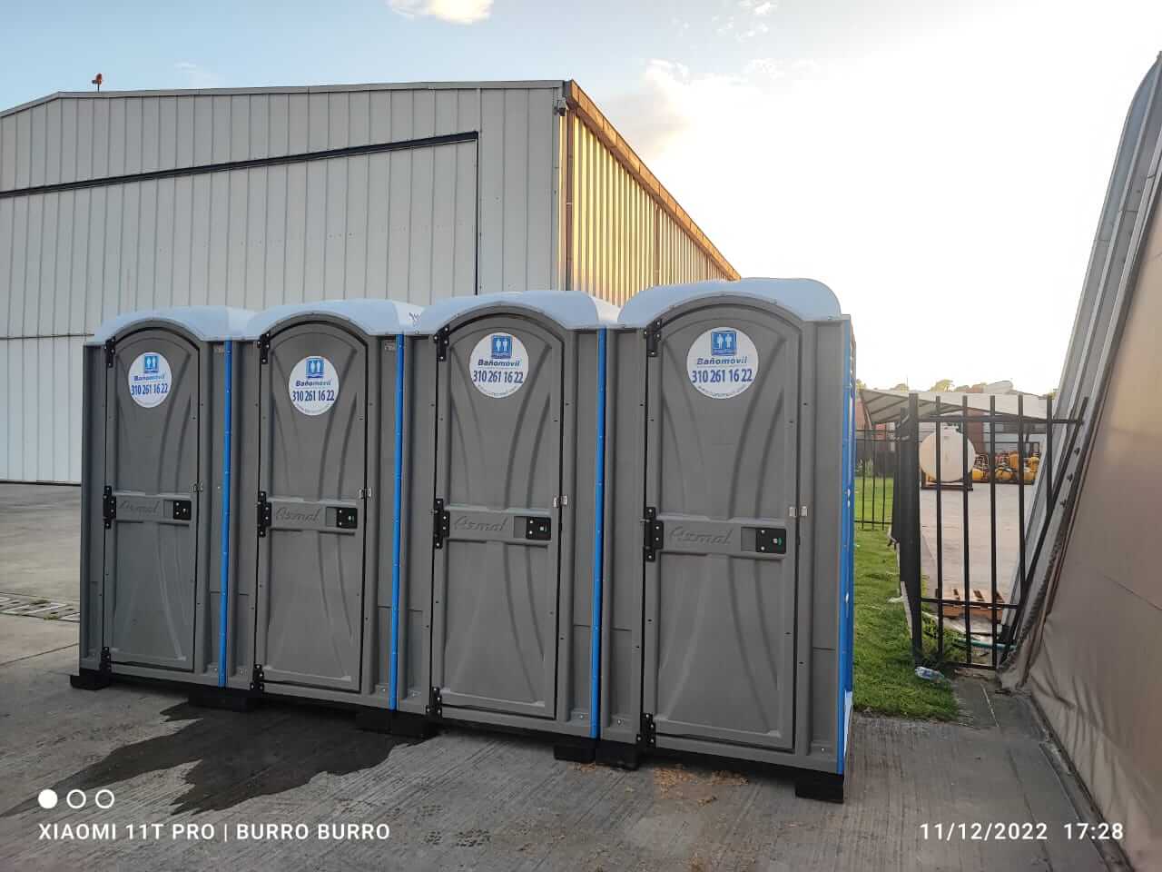 baño portatil para obras