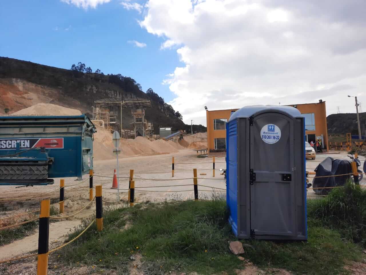 baño portatil para obras
